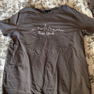 Grey ‘New York’ t-shirt Forever 2!Sold!